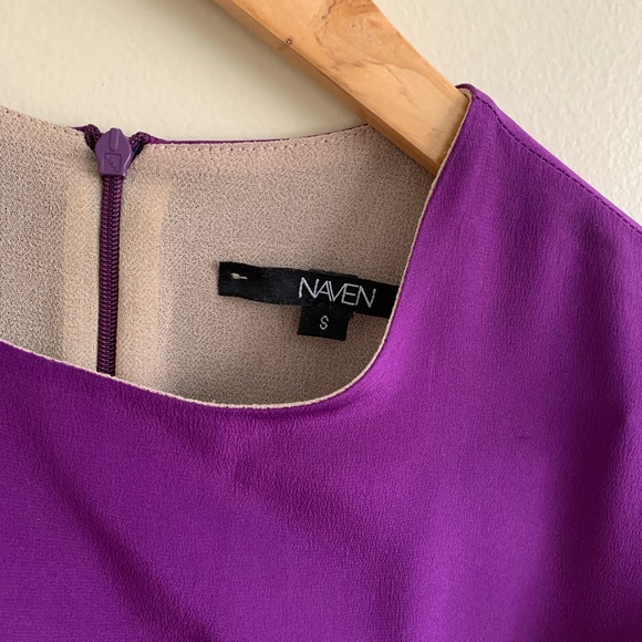 NAVEN Long Sleeve Cutout Dress - Picture 6 of 7